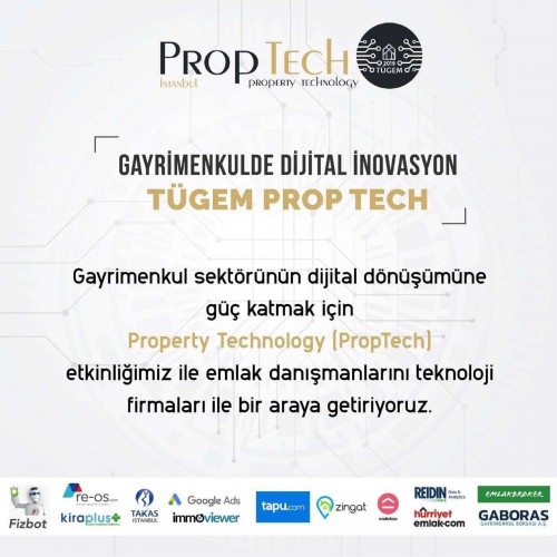 TÜGEM Prop Tech ile Gayrimenkulde Dijitalleşiyoruz..