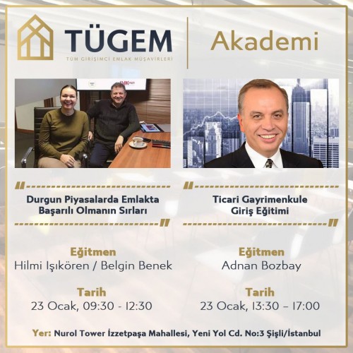 TÜGEM AKADEMİ'DE EĞİTİM BAŞLIYOR..