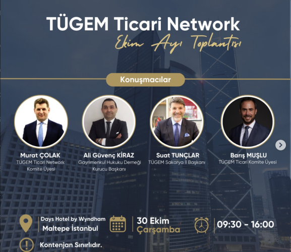 TÜGEM Ticari Network Eylül Ayı buluşması