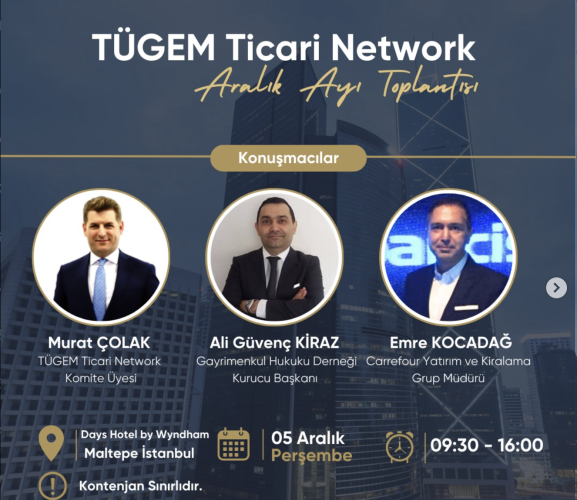 TÜGEM Ticari Network Aralık Ayı buluşması
