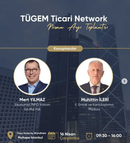 TÜGEM Ticari Network Nisan Ayı buluşması